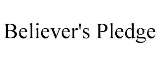 BELIEVER'S PLEDGE trademark