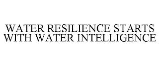 WATER RESILIENCE STARTS WITH WATER INTELLIGENCE trademark