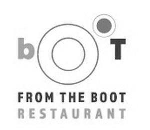 BOOT FROM THE BOOT RESTAURANT trademark