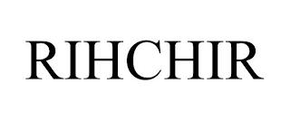 RIHCHIR trademark