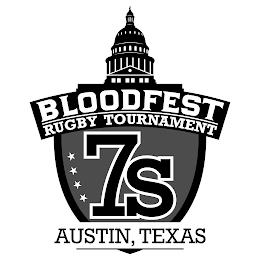 BLOODFEST RUGBY TOURNAMENT 7S AUSTIN, TEXAS trademark