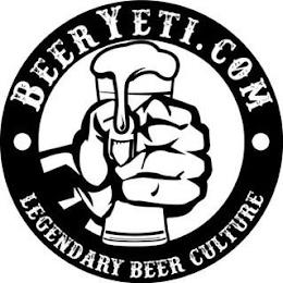 · BEERYETI.COM · LEGENDARY BEER CULTURE trademark