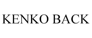 KENKO BACK trademark