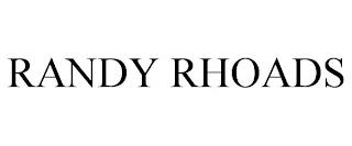 RANDY RHOADS trademark