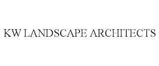 KW LANDSCAPE ARCHITECTS trademark