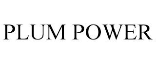 PLUM POWER trademark