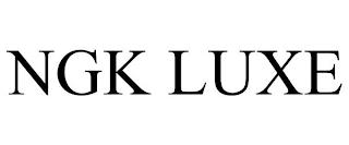 NGK LUXE trademark