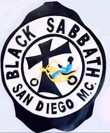 BLACK SABBATH M.C. SAN DIEGO trademark