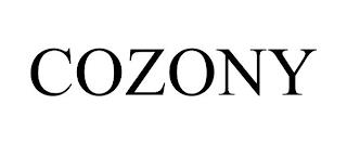 COZONY trademark