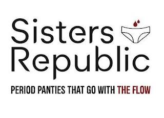 SISTERS REPUBLIC PERIOD PANTIES THAT GO WITH THE FLOW trademark