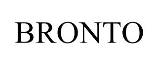 BRONTO trademark