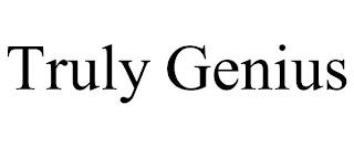 TRULY GENIUS trademark