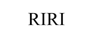 RIRI trademark