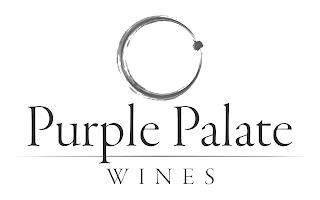 PURPLE PALATE WINES trademark