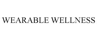 WEARABLE WELLNESS trademark