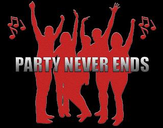 PARTY NEVER ENDS trademark