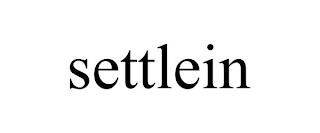 SETTLEIN trademark