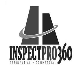 INSPECTPRO360 RESIDENTIAL · COMMERCIAL trademark