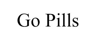 GO PILLS trademark