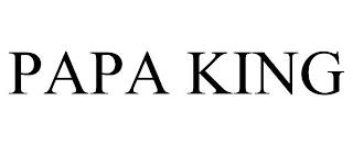 PAPA KING trademark