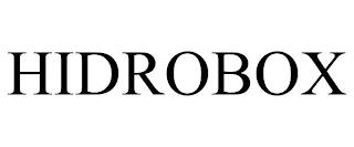 HIDROBOX trademark