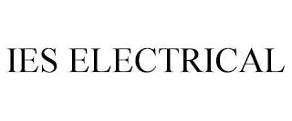 IES ELECTRICAL trademark