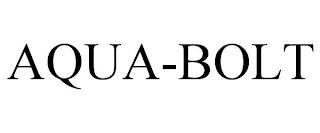 AQUA-BOLT trademark