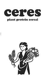 CERES PLANT PROTEIN CEREAL trademark