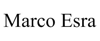 MARCO ESRA trademark