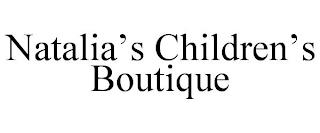 NATALIA'S CHILDREN'S BOUTIQUE trademark