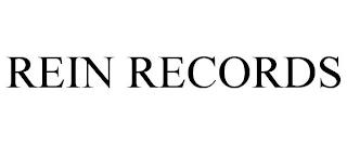 REIN RECORDS trademark