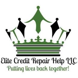 ELITE CREDIT REPAIR HELP LLC PUTTING LIVES BACK TOGETHER! trademark