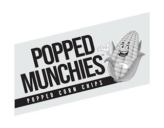 POPPED MUNCHIES POPPED CORN CHIPS trademark