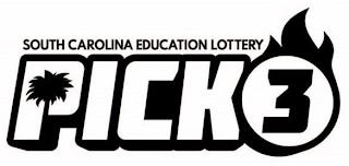 SOUTH CAROLINA EDUCATION LOTTERY PICK 3 trademark