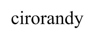 CIRORANDY trademark