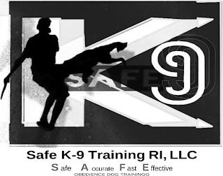 SAFE K9 SAFE K9 TRAINING RI, LLC SAFE ACCURATE FAST EFFECTIVE OBEDIENCE DOG TRAINING trademark