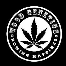 WOOD GENETICS GROWING HAPPINESS trademark