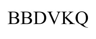 BBDVKQ trademark