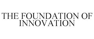 THE FOUNDATION OF INNOVATION trademark