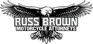 RUSS BROWN MOTORCYCLE ATTORNEYS trademark