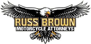 RUSS BROWN MOTORCYCLE ATTORNEYS trademark