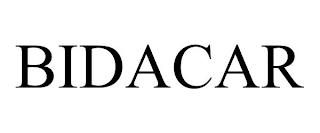 BIDACAR trademark