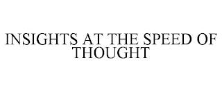 INSIGHTS AT THE SPEED OF THOUGHT trademark