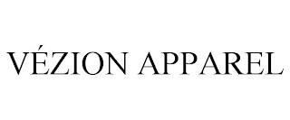 VÉZION APPAREL trademark