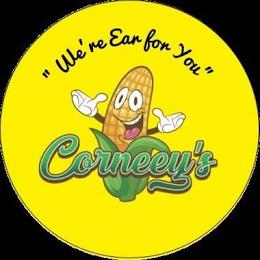 "WE'RE EAR FOR YOU" CORNEEY'S trademark