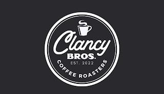 CLANCY BROS. EST. 2022 COFFEE ROASTERS trademark