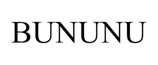 BUNUNU trademark