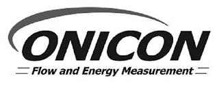 ONICON FLOW AND ENERGY MEASUREMENT trademark