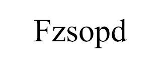 FZSOPD trademark