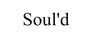 SOUL'D trademark